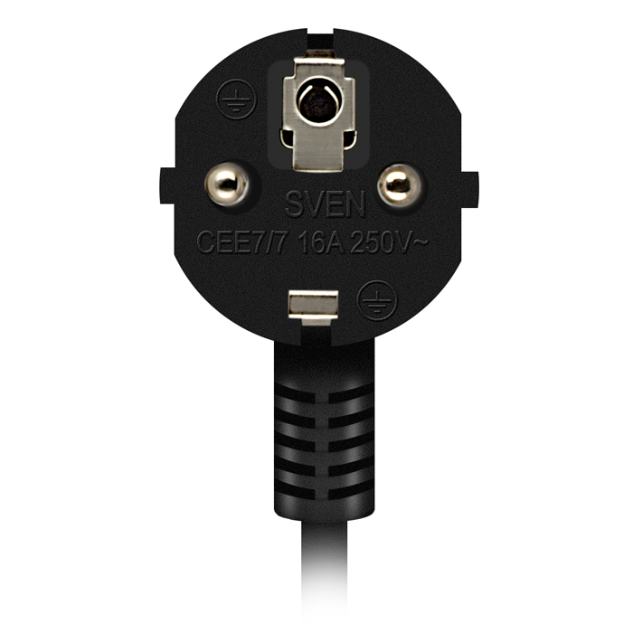 Surge Protector SVEN SF-05LU, 5 Sockets + 2 USB (2,4 A) , 5.0m, Black, color box photo 4