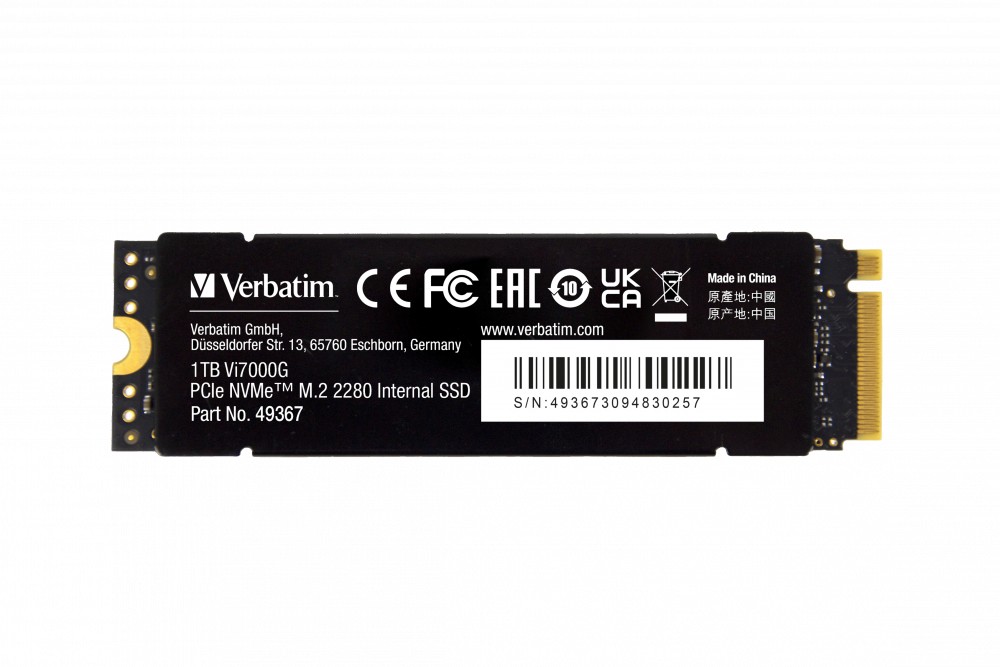 M.2 NVMe SSD Verbatim Vi7000G / 1TB photo 2