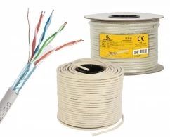 Cable FTP Gembird FPC-5004E-SOL, AWG24 solid CCA , 100m 