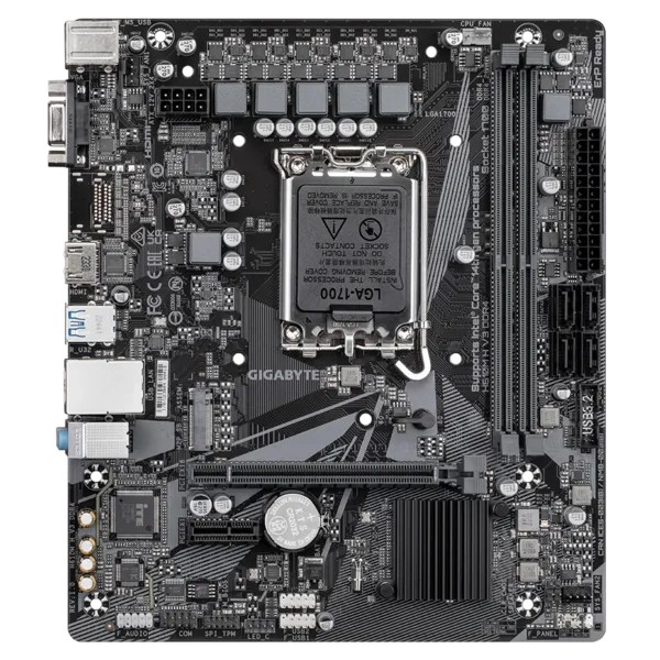Paca de baza GIGABYTE H610M H V3 DDR4/ 1700/ H610/ DDR4/ mATX photo 2