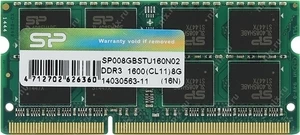 Оперативная память Silicon Power DDR3-1600 SODIMM 8ГБ 