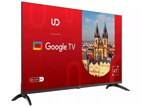 43” LED TV UD 43GU6210 FHD / 4K / Google TV / Black photo 2