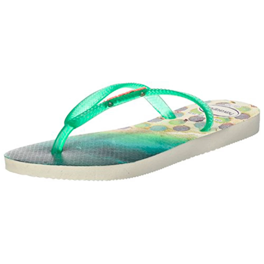 Шлепанцы Havaianas SLIM PAISAGE / Женский / 35/36 / Зеленый photo 5