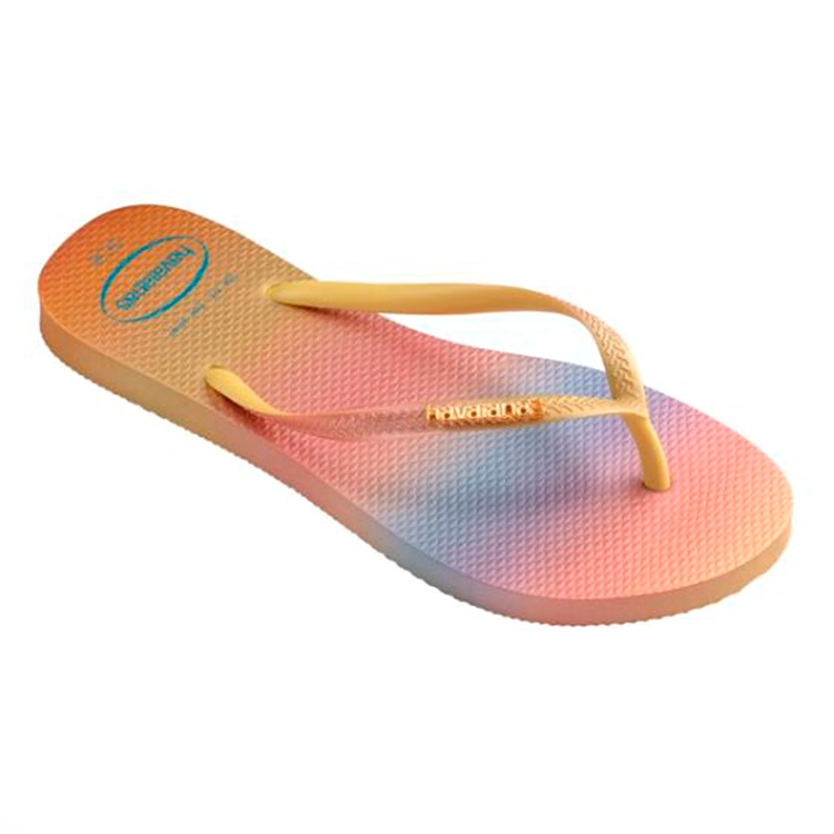 Slapi Havaianas SLIM GRADIENT pt Femei / 39/40 / Galben photo 2