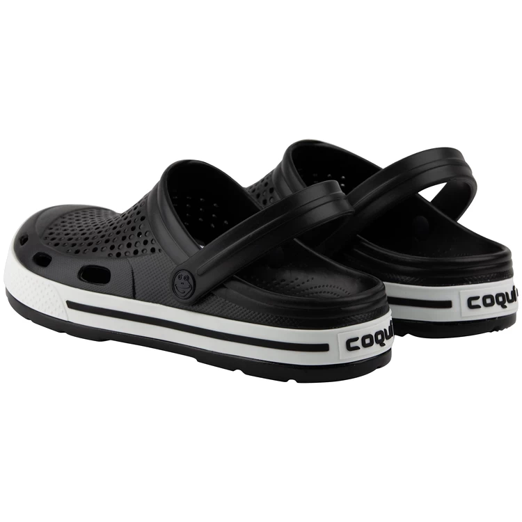 Slapi COQUI Clogs LINDO pt Barbati / 43 / Negru-alb photo 4