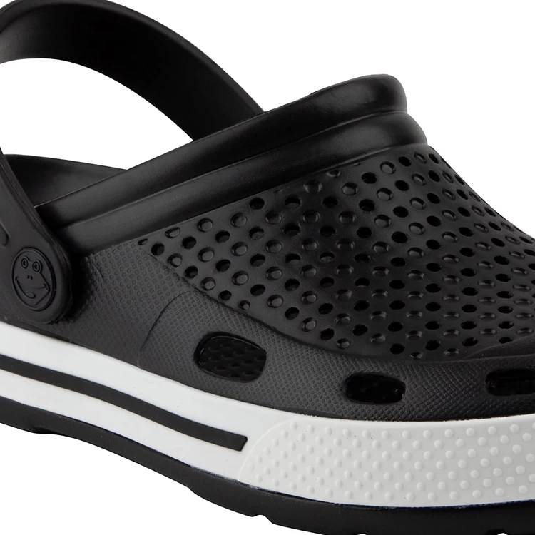 Slapi COQUI Clogs LINDO pt Barbati / 43 / Negru-alb photo 5