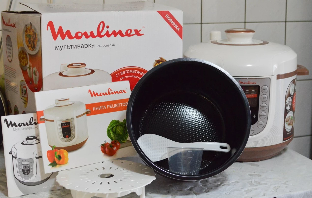 Multifierbator Moulinex CE501132 / 5 l si mai mult / 1000 / 21 programe / Alb photo 4