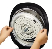 Multifierbator Moulinex CE502832, 1000 W, 37 programe, Argintiu cu negru thumbnav 4