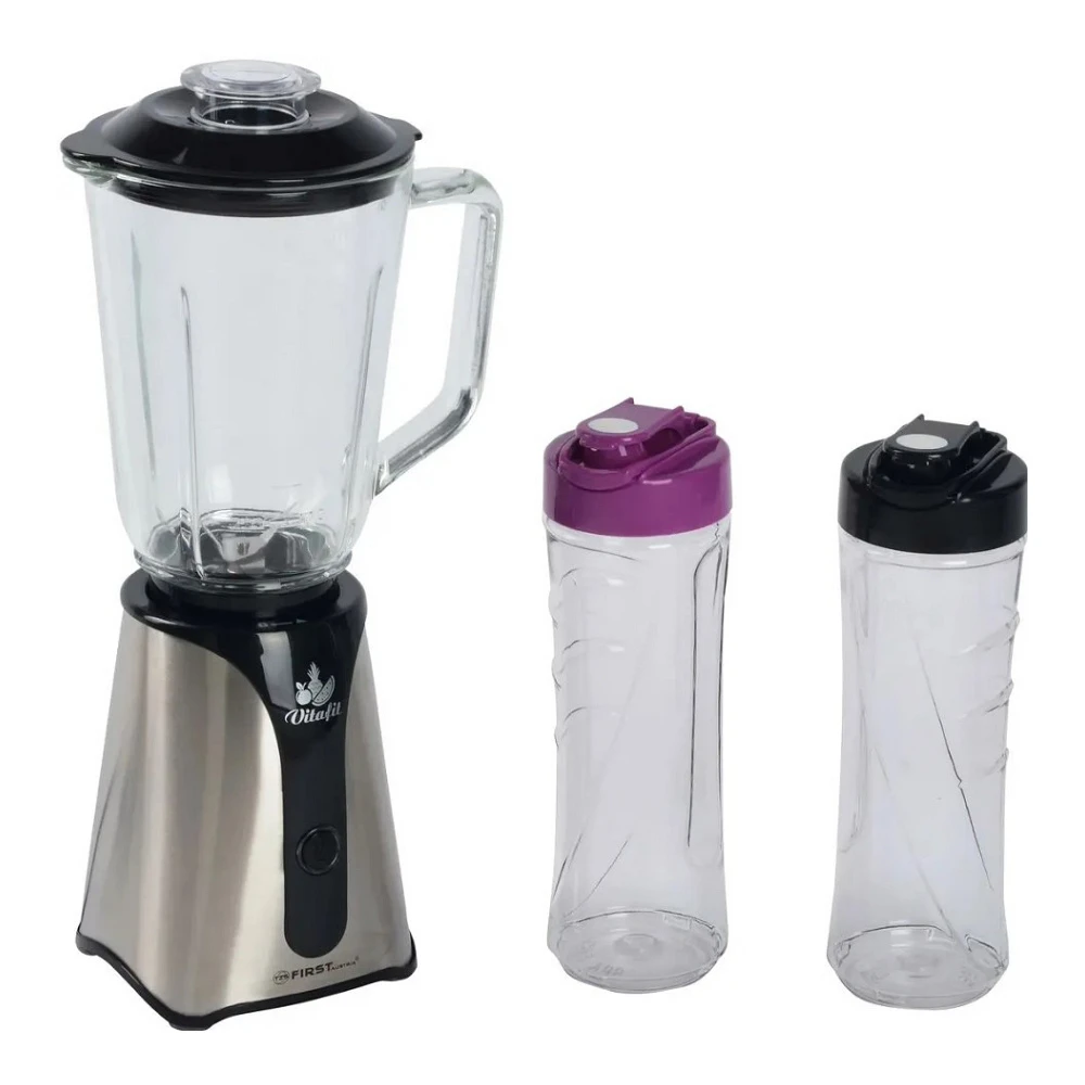 Блендер для смузи Cтационарный First FA52432 Серый / 1 скоростей / мл photo 1