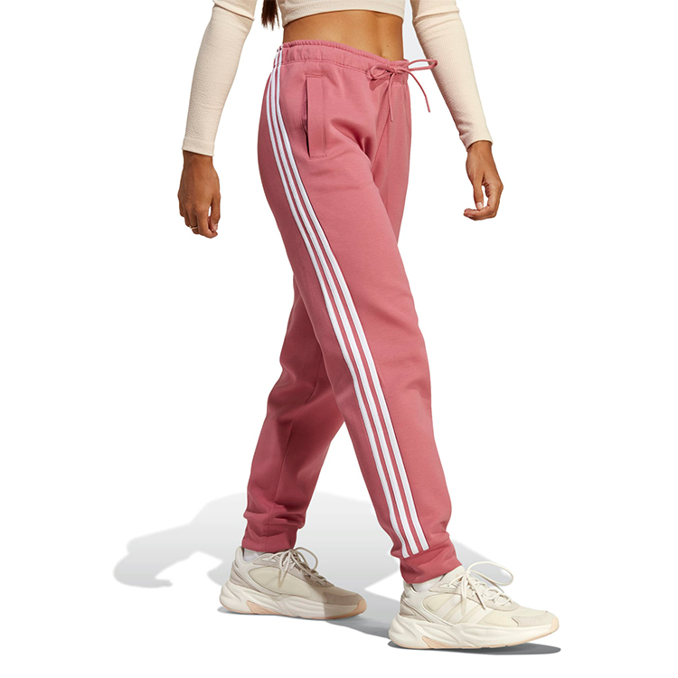 Брюки Adidas W FI 3S Reg Pnt 2XS Розовый Женский photo 3