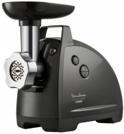 Tocator de carne Moulinex ME685832, 2.6 kg/min, 2000 W, Negru 