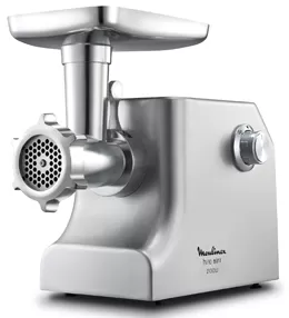 Tocator de carne Moulinex ME858D32, 5.5 kg/min, 2100 W, Inox photo 1