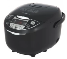 Multifierbator Moulinex MK708832, 5 l, 750 W, 25 programe, Negru 