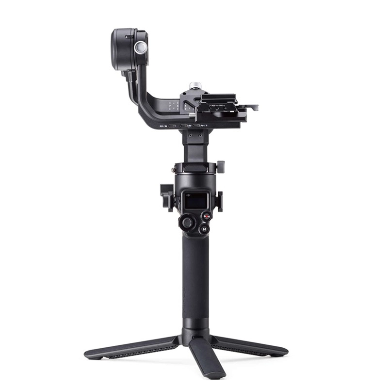 (903020) DJI RSC2 - Camera Stabilizer for Mirrorless and DSLR cameras, Payload 3.0kg, Axis (Manual locks, metal+plastic), 2Gen Stab., Shutter connection (cable), 1'' OLED B/W non-touchscreen, M button, Mini tripod, NATO, Battery not detachable, Runtime/Ch photo 1