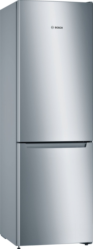 Frigider cu doua usi Bosch KGN36NL306 / 302 l / 186 cm / A++ / Argintiu photo 2