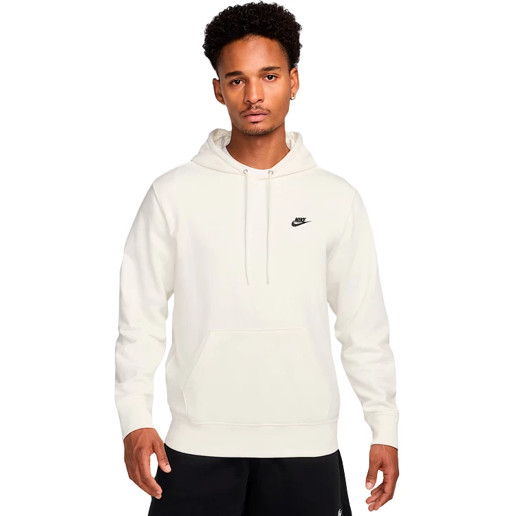 Мужская Толстовка Nike M NK CLUB FT PO HOODIE XXL Бежевый photo 4