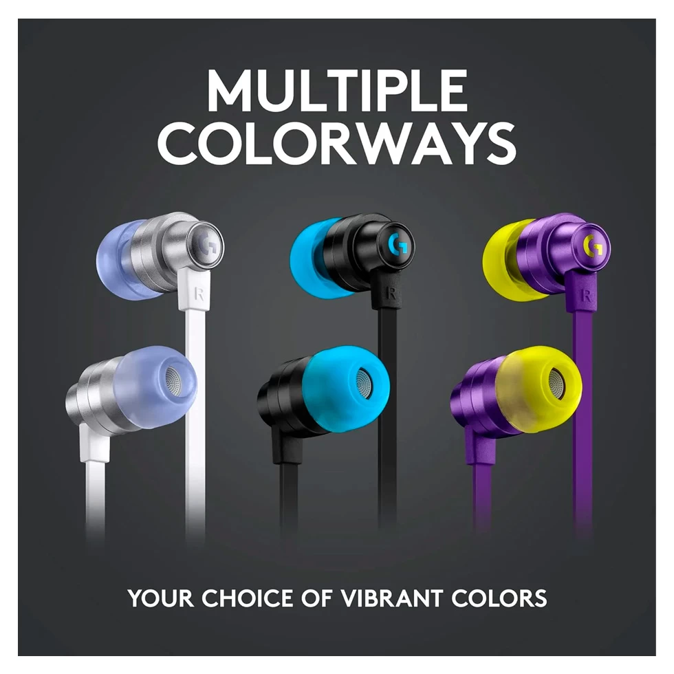 Наушники Logitech G 333 Чёрный с синим Проводные / Игровой / Чёрный с синим photo 10