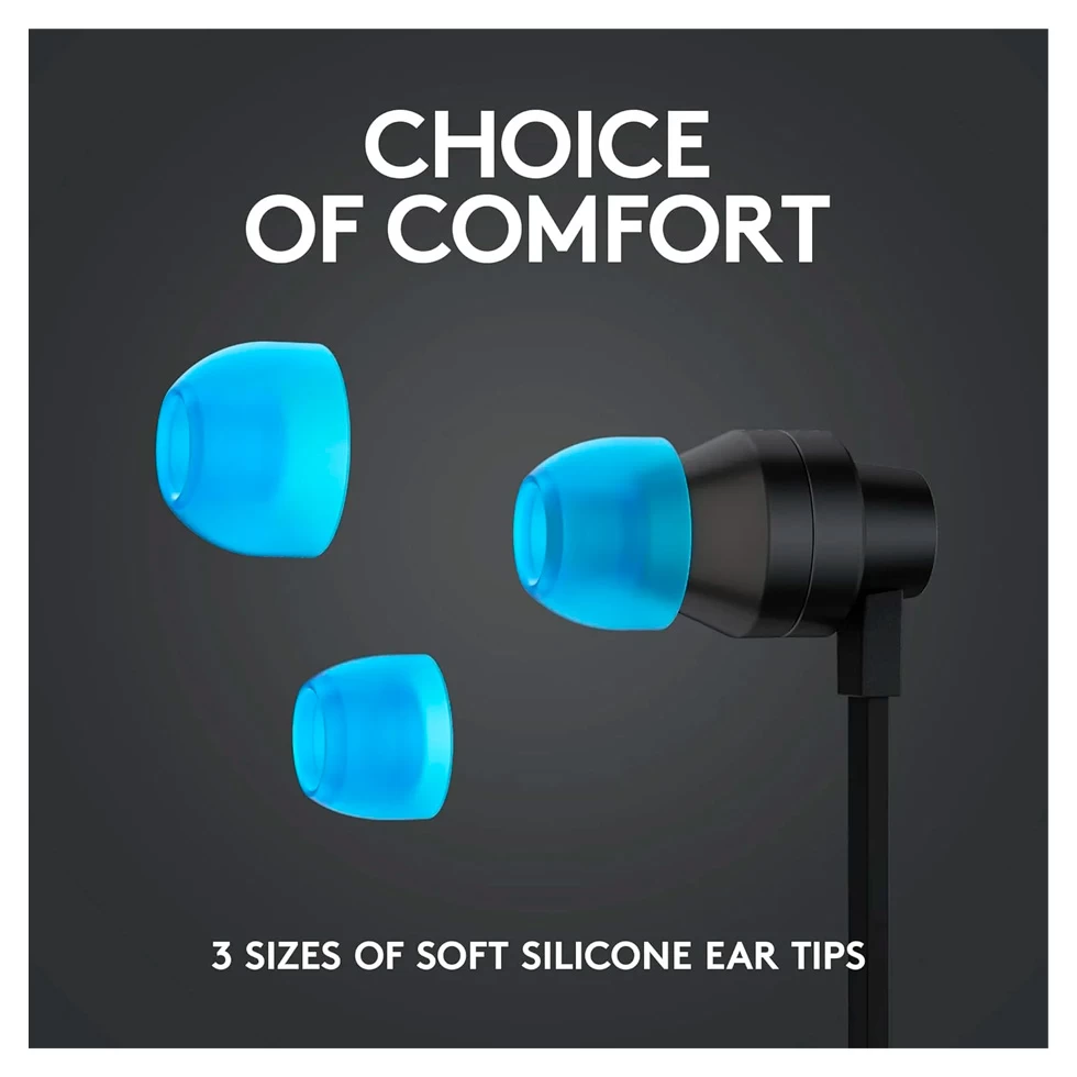 Наушники Logitech G 333 Чёрный с синим Проводные / Игровой / Чёрный с синим photo 6