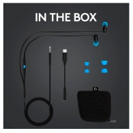 Casti Logitech Earphones G333 Wired  Black thumbnav 3