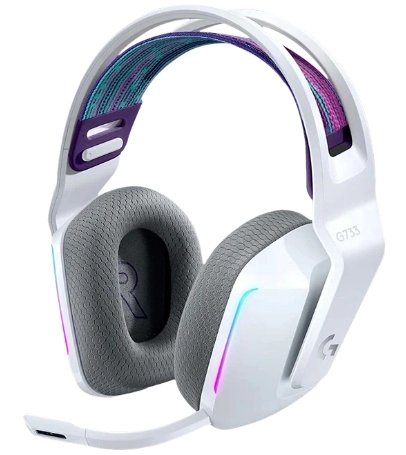 Наушники Logitech G 733 Белый Беспроводные / Игровой / Белый photo 1