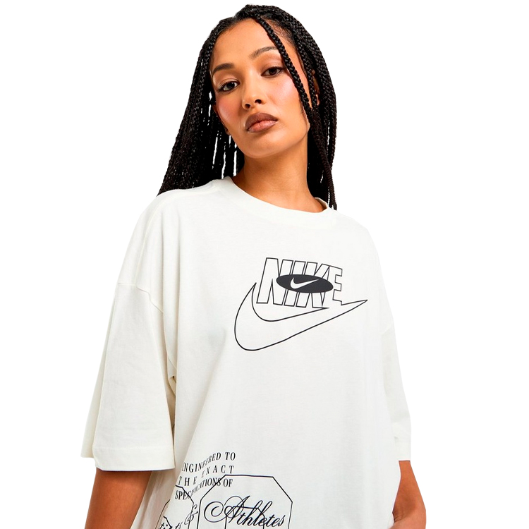 Tricou Nike W NSW DANCE OS TEE L Bej Femei photo 2