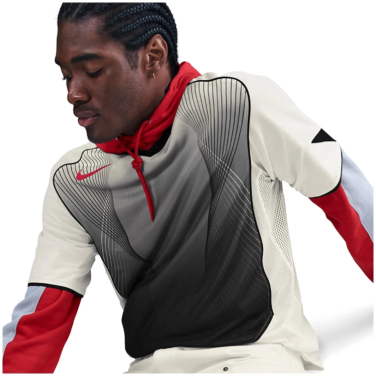 Tricou bărbătesc Nike M NK DF T90 SS JSY XL Alb photo 4