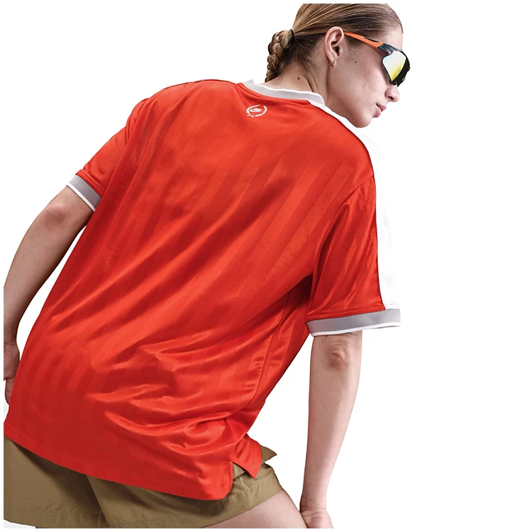 Tricou Nike W NSW V NECK JERSEY XS Oranj Femei photo 5