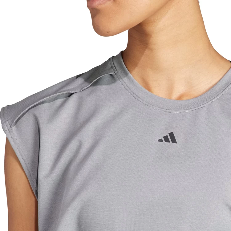 Майка Adidas POWER CROP T / Женский / XXS / Серый photo 5