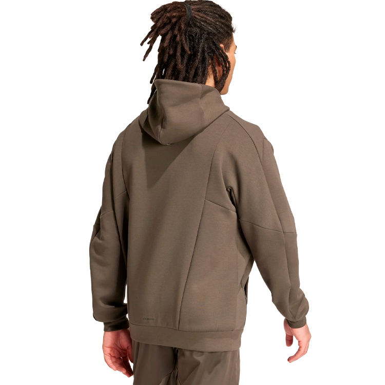 Hanorac pt bărbați Adidas D4T FULL-ZIP HO S Verde photo 2