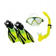 Set de inot Joss Set mask snorkel and flippers 