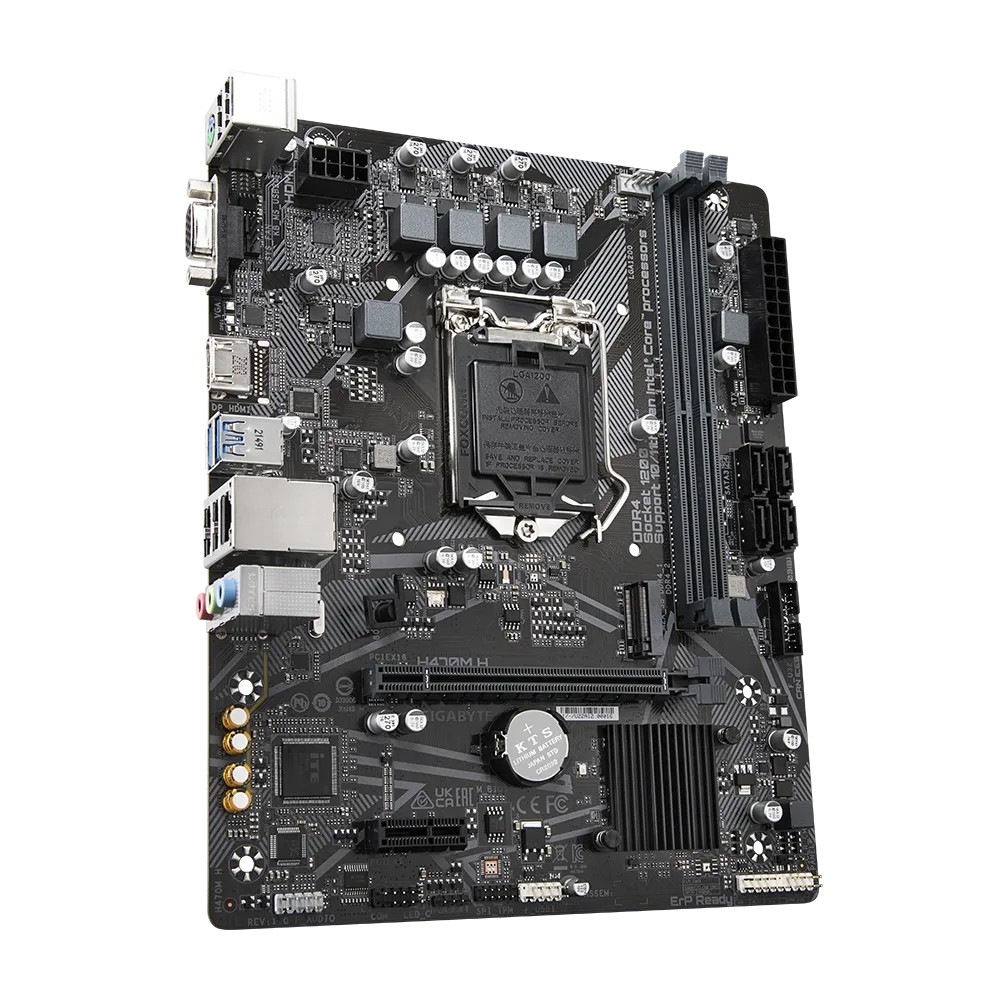 Placa de baza GIGABYTE H470M K / Socket 1200 / H470 / DDR4 / ATX photo 3