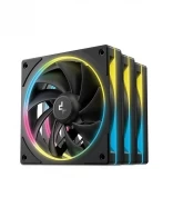Кулер для корпуса DEEPCOOL FL12 SE 3-IN-1/ 3x120mm ARGB PWM fan/ Black 