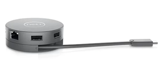 Dell Adapter - DA310 USB-C Docking, 2xUSB 3.1 Gen 2, 1xUSB-C 3.1 Gen 2, 1xHDMI, 1xVGA, 1xDP, 1xEthernet 1000 - RJ-45, Wake on LAN, 90W Power Deliver photo 1