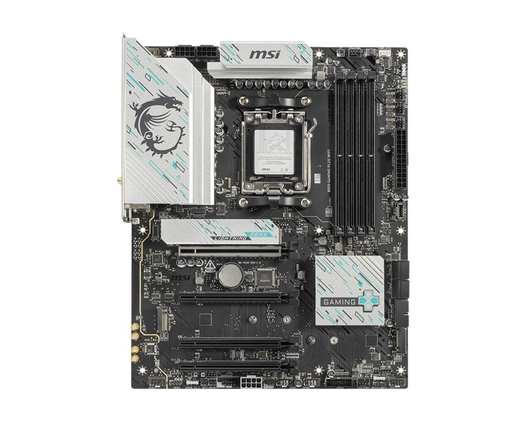 Placa de baza MSI B850 GAMING PLUS WIFI / AM5 / B850 / DDR5 / ATX photo 2