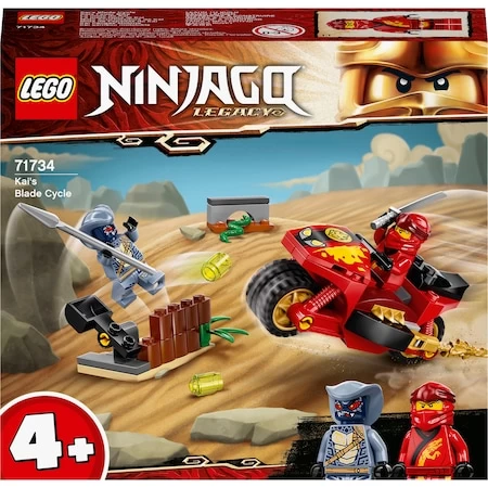Constructor Lego Ninjago Kais Blade Cycle 71734 de la 5+ ani photo 1