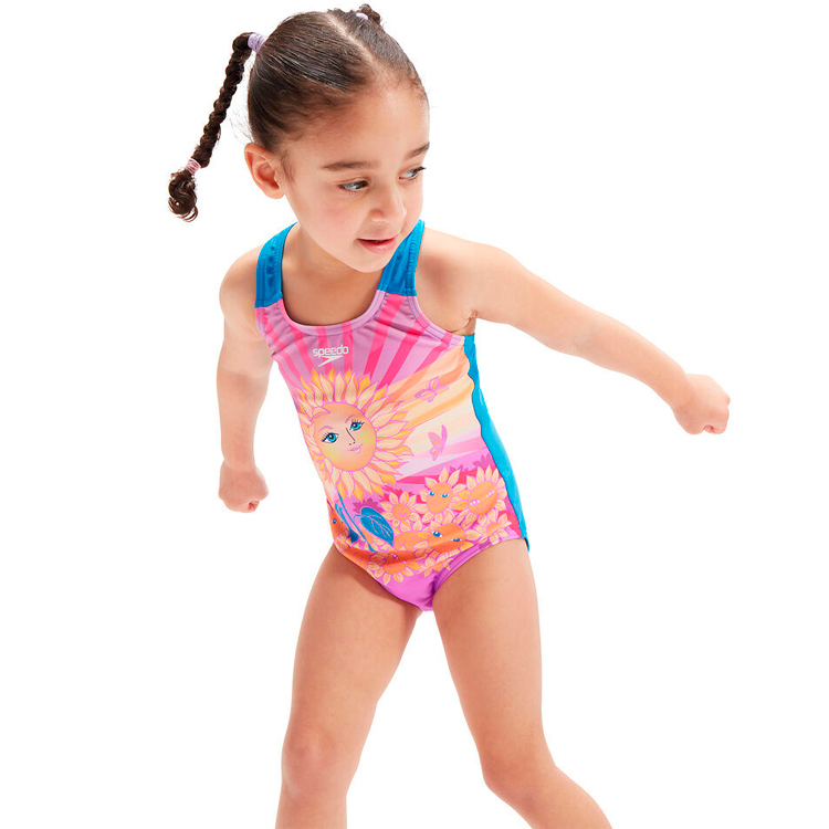 Costum p/u inot Speedo DIGI PLMT ALV 1PC IF / Femei / 98 / Multicolor photo 2