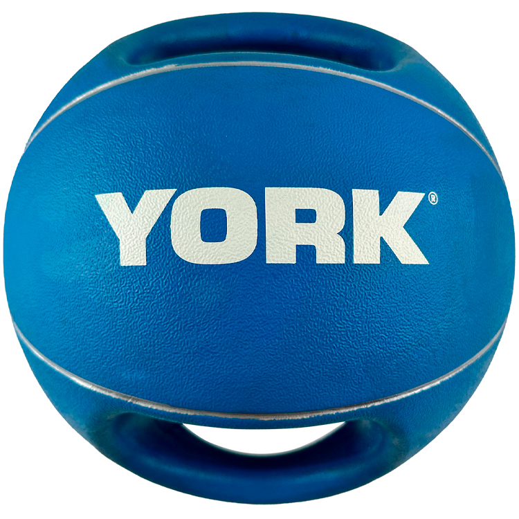 Minge medicinala 8 kg YORK Medicine Ball with Handles photo 