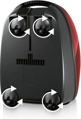 Пылесос с мешком Bosch BGL3A234 / 600Вт / Красный photo 2