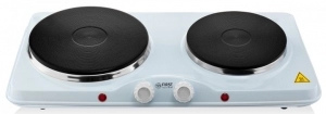 Плита настольная электрическая First FA50834, 2 конфорок, 2500 Вт, Белый 