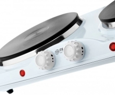 Плита настольная электрическая First FA50834, 2 конфорок, 2500 Вт, Белый thumbnav 3