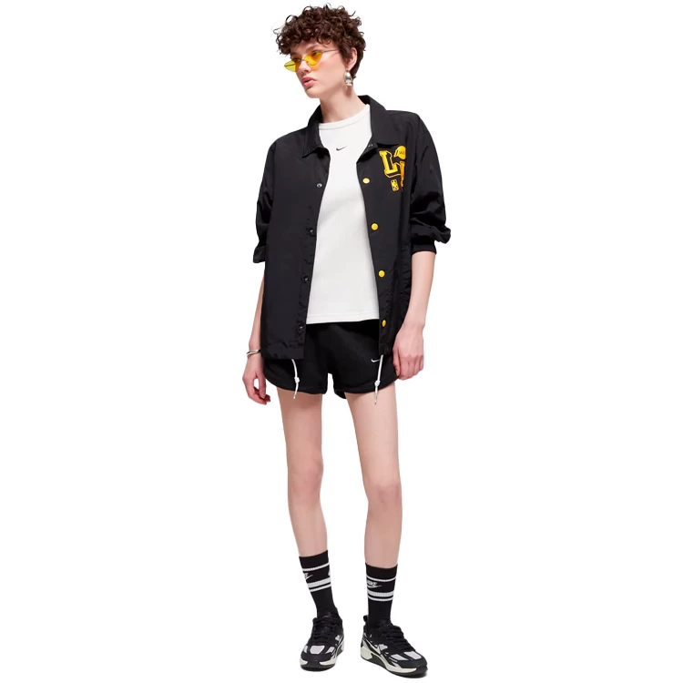 Tricou Nike W NSW NK CHLL WFL SS TOP M Bej Femei photo 4