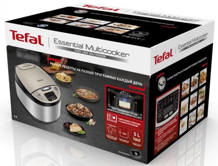Multifierbator Tefal RK321A34 / 5 l si mai mult / 750 / 37 programe / Argintiu photo 4