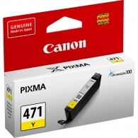 Ink Cartridge Canon CLI-471 Y, yellow 7ml for MG5740,6840,7740 