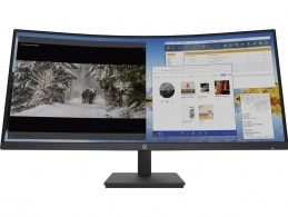 34.0" HP VA LED M34d Curved Black (4ms, 21:9, 3500:1, 250cd, 3440 x 1440, 178°/178°, HDMI2.0, DisplayPort, USB-C (Video, Data, Power), Refresh Rate 100Hz, Curvature 1500R, USB Hub: 2 x USB3.0, Speakers 2 x 3W, Audio Line out, Height Adjustment, VESA) 