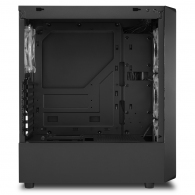 Корпус Sharkoon TK4 RGB / w/oPSU / Side panel / 4x120mm A-RGB LED / ATX / Black thumbnav 5