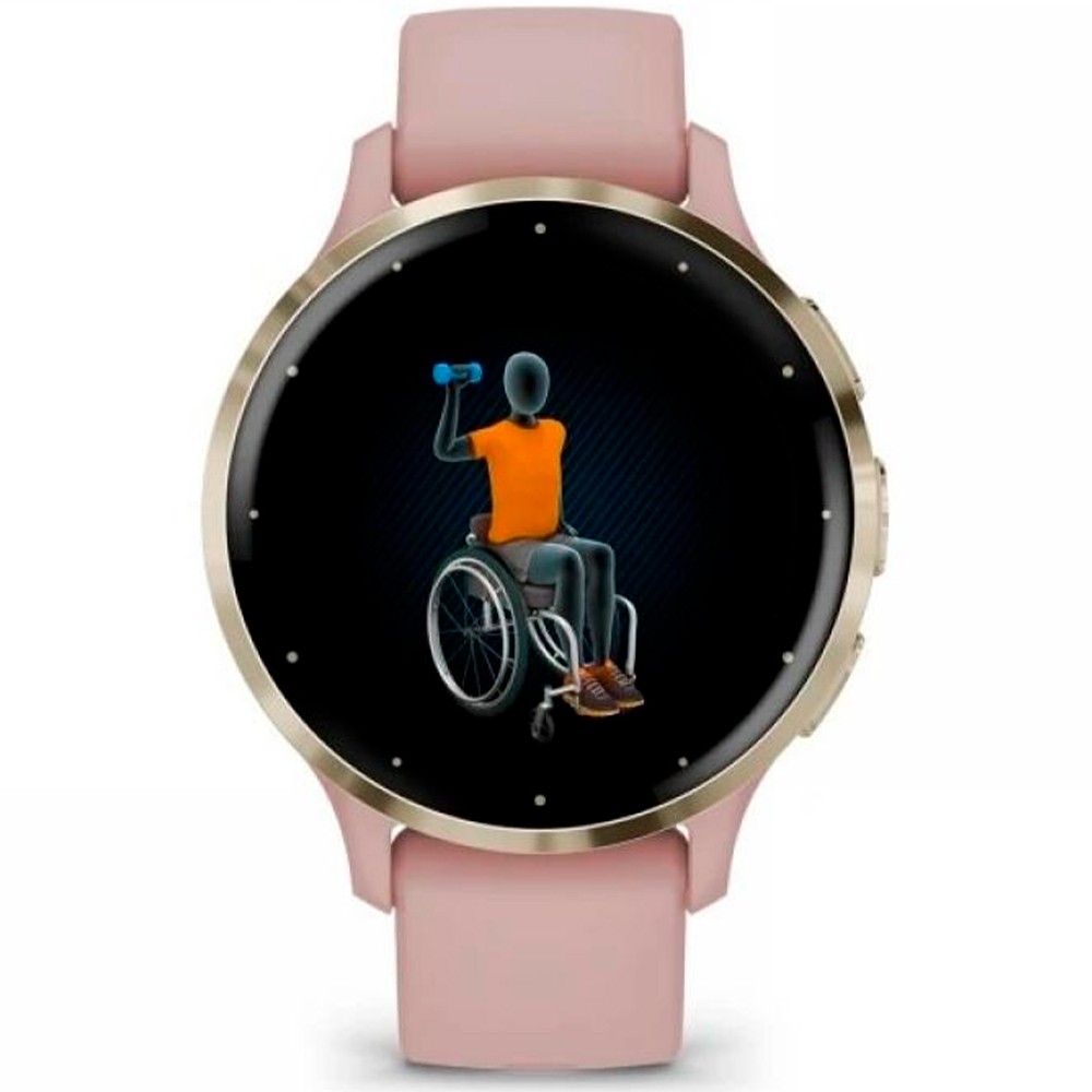 Умные часы Garmin Venu 3S, Pink Dawn / Soft Gold photo 5