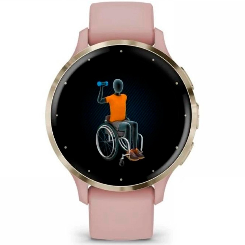 Smart Watche Garmin Venu 3S, Pink Dawn / Soft Gold photo 5