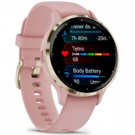 Умные часы Garmin Venu 3S, Pink Dawn / Soft Gold thumbnav 2
