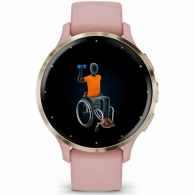 Умные часы Garmin Venu 3S, Pink Dawn / Soft Gold thumbnav 5
