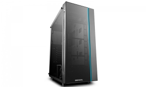 Carcasa DEEPCOOL MATREXX 55 V3 / w/oPSU / Side panel / RGB LED Strip / ATX / Black thumbnav 1